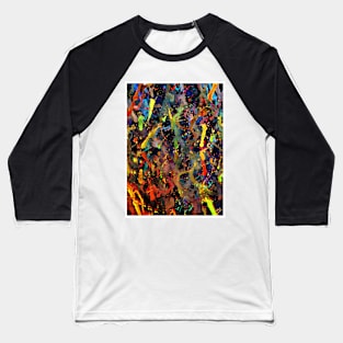 Firebrands at the Stone-work ABSTRACT ART. Baseball T-Shirt